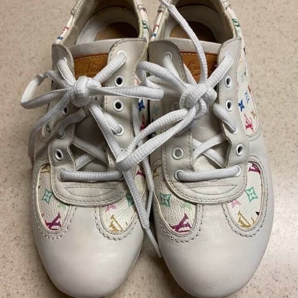 SOLD on Mercari. Authentic LV Murakami Sneakers Size 35 Limited Edition - Picture 7 of 9